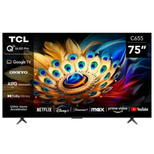 TCL 75 INCH QLED PRO 4K TV 75C655