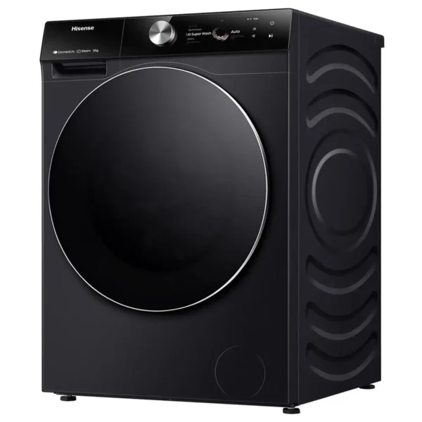 Hisense 12kg Smart Front Load Washing Machine with Touch Screen WF7S1247BB - Image 4